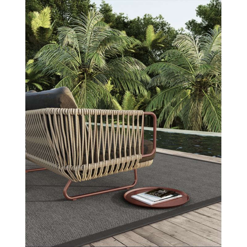 Tapis sur Mesure rectangulaire ou carré Gris Camberra ambiance