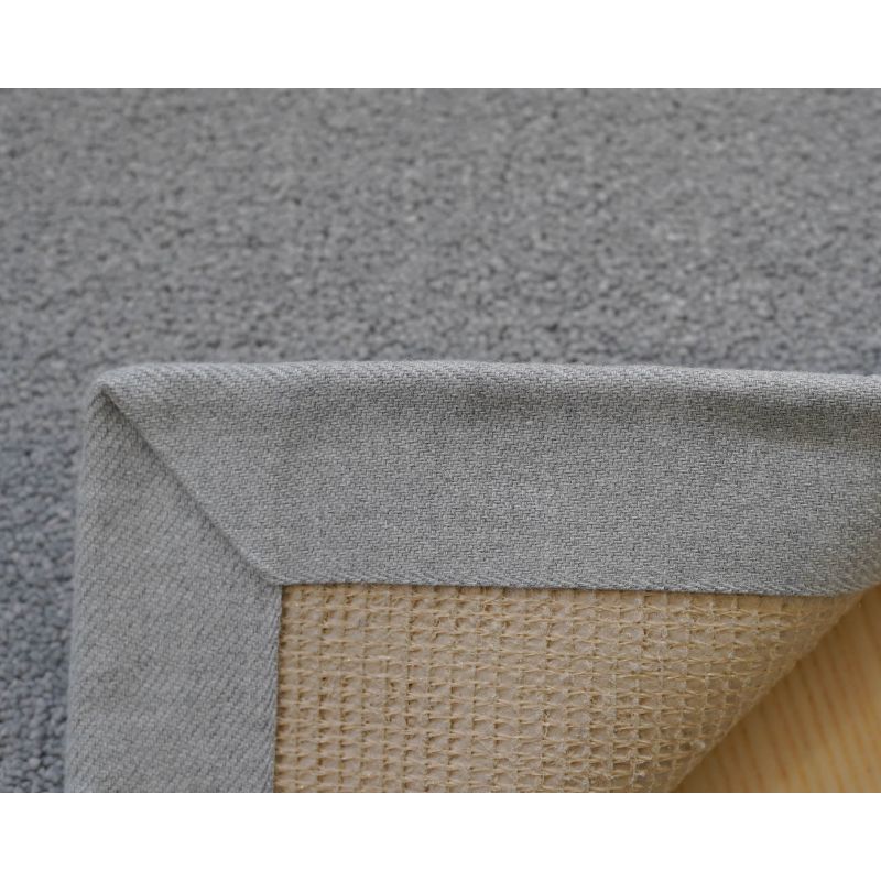 Tapis sur Mesure rectangulaire ou carré Bleu ciel Belgrado ganse