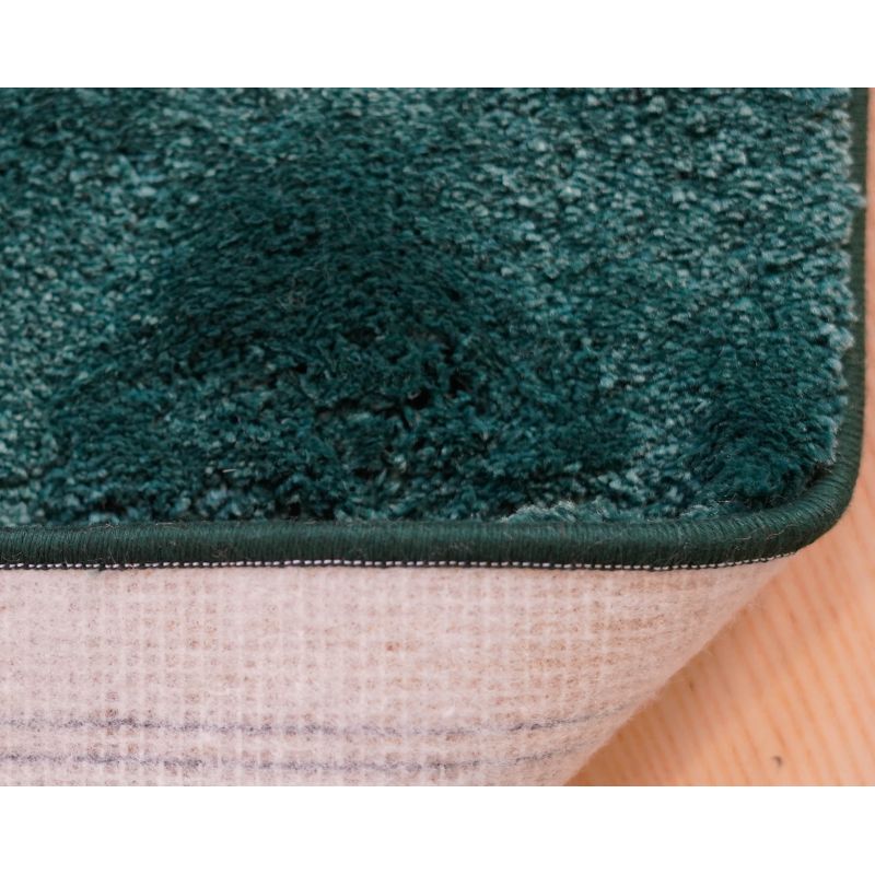 Tapis sur Mesure Rond Vert Kiev surjet