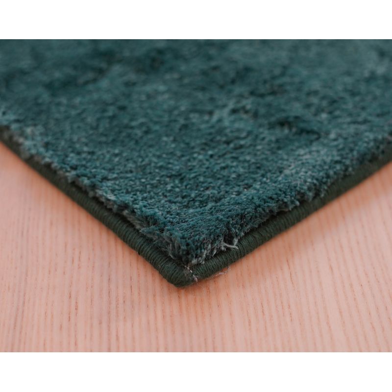 Tapis sur Mesure Rond Vert Kiev angle