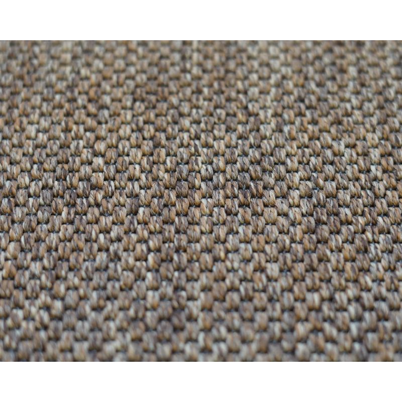 Tapis sur Mesure Rond Natural Camberra texture