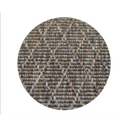 Tapis sur Mesure Rond Natural Camberra