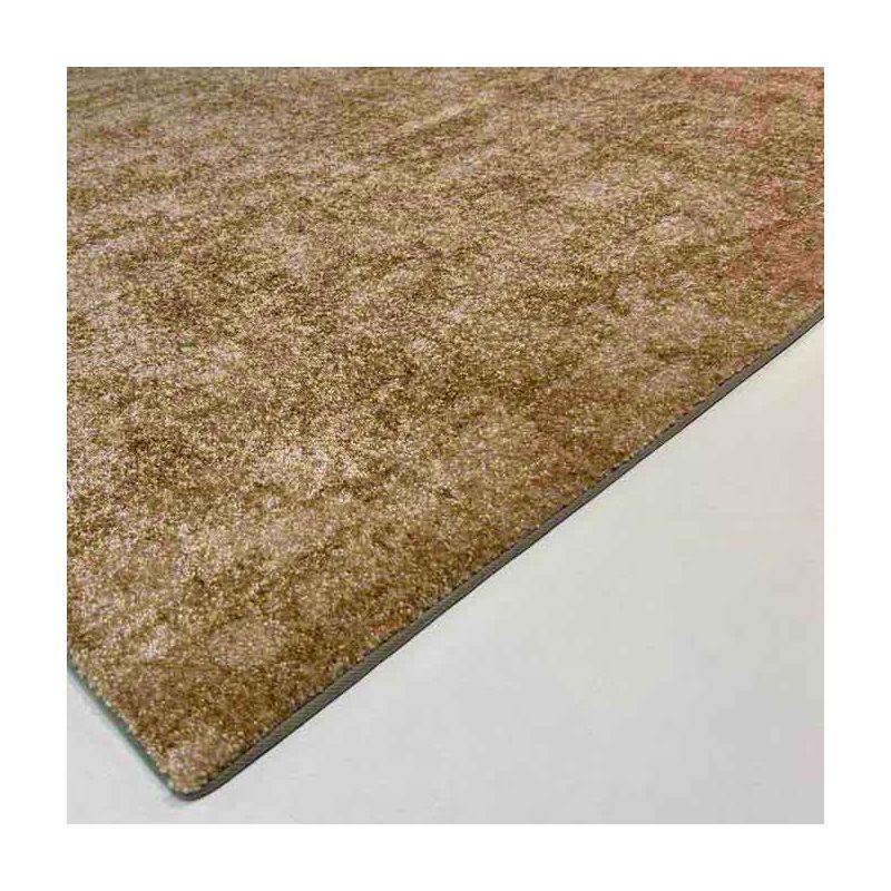 Tapis sur Mesure Rond Camel Budapeste bordure