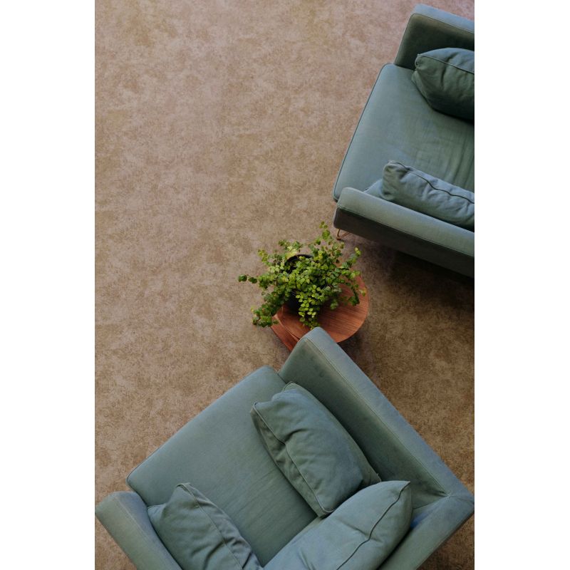 Tapis sur Mesure rectangulaire ou carré Taupe Budapeste salon