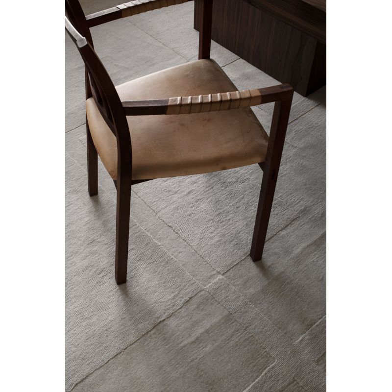 Tapis prestige laine et viscose blanc Swedish Grace