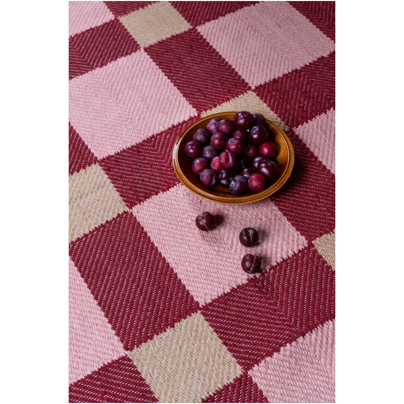 Tapis en jute Plum Punsch Evelina Kroon