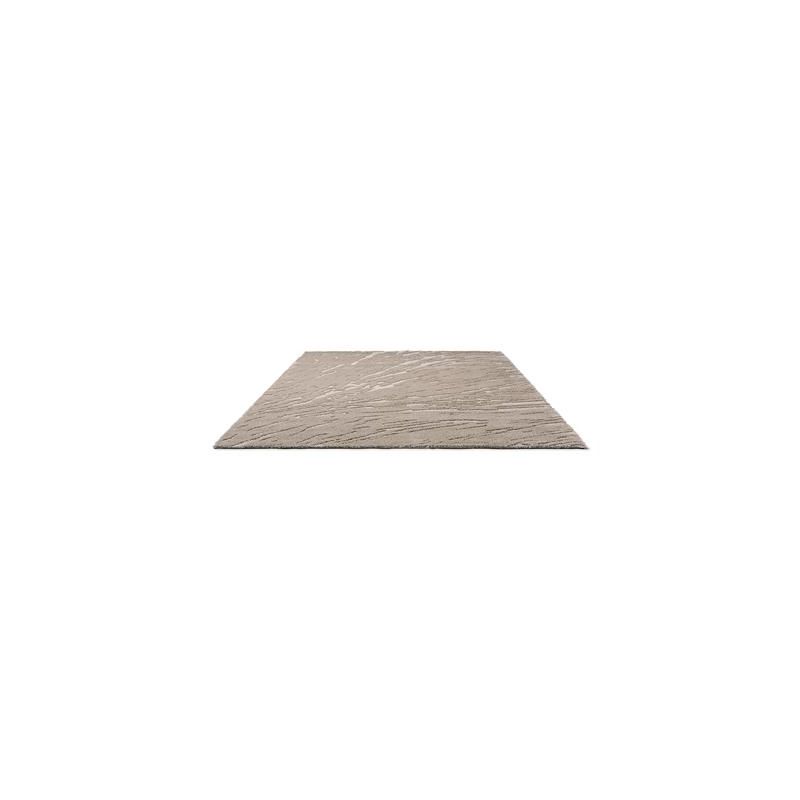 Tapis haut de gamme laine taupe Twinset Shore