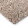 Tapis haut de gamme laine taupe Twinset Shore