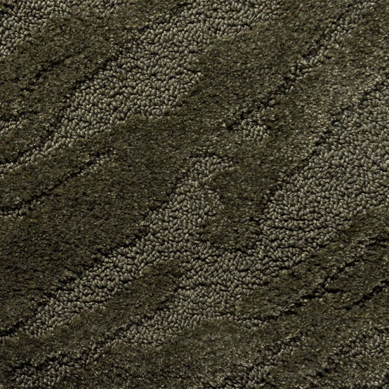 Tapis haut de gamme laine vert olive Twinset Shore