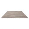 Tapis haut de gamme laine taupe Twinset Terrain