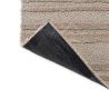 Tapis haut de gamme laine taupe Twinset Terrain