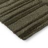 Tapis haut de gamme laine vert olive Twinset Terrain