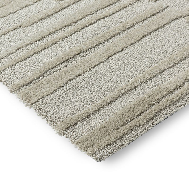Tapis haut de gamme laine argent Twinset Terrain