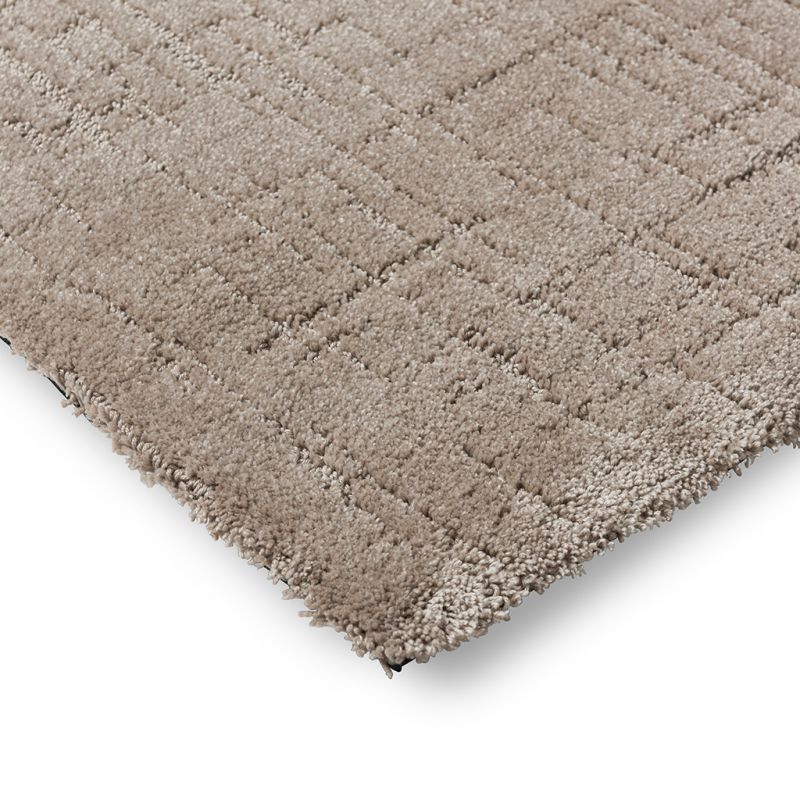 Tapis haut de gamme laine taupe Twinset Urbain
