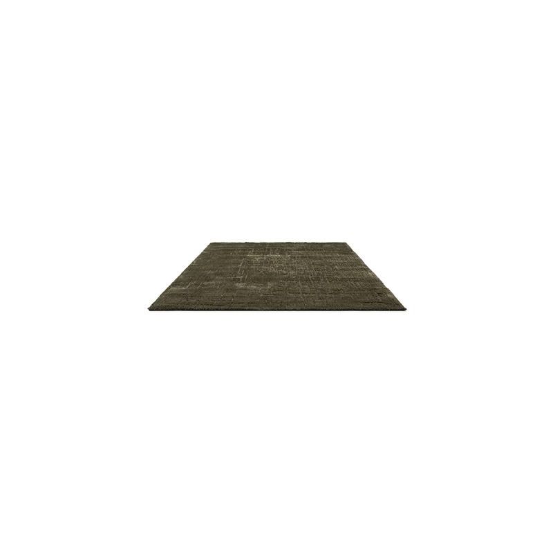 Tapis haut de gamme laine vert olive Twinset Urban