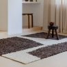Tapis noir et blanc Craft Fundament