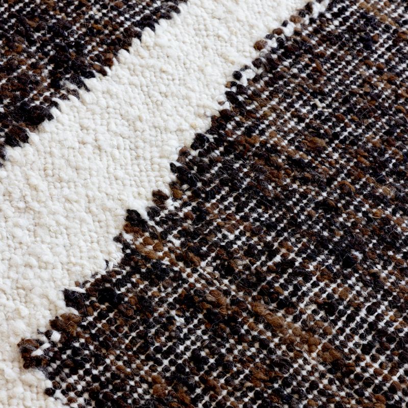 Tapis noir et blanc Craft Fundament