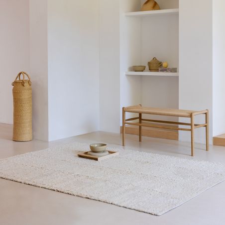 Tapis noir et blanc Craft Fundament Tapis noir et blanc Craft Fundament