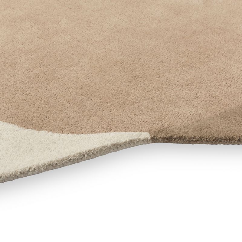 Tapis Pure laine Element Arp Beige