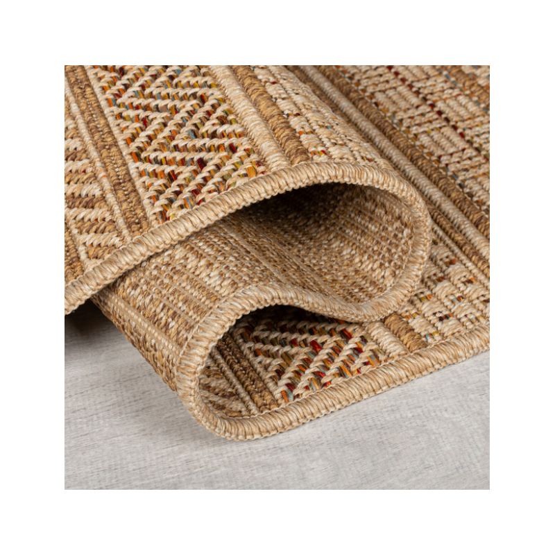 Tapis effet Jute Farah Stripe extérieur