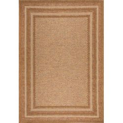 Tapis effet Jute Layla Border extérieur