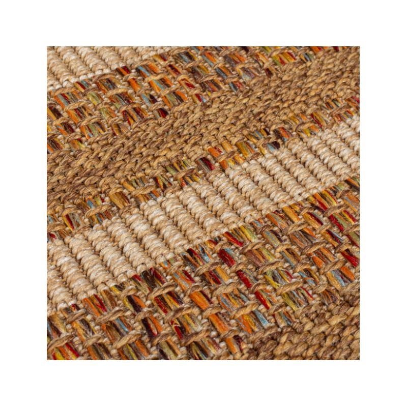 Tapis effet Jute Layla Border extérieur
