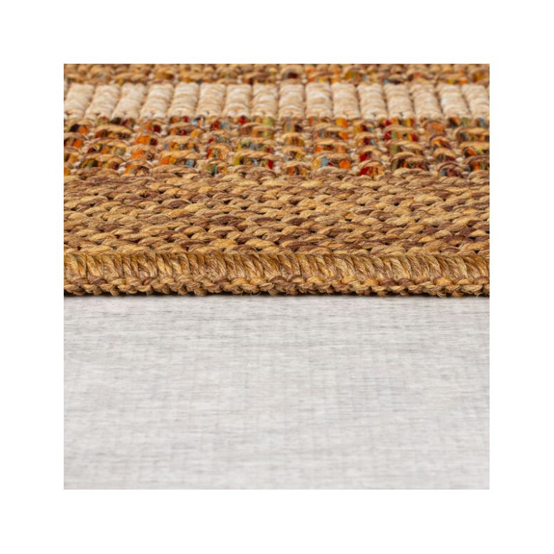 Tapis effet Jute Layla Border extérieur