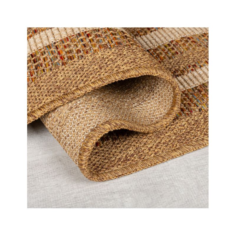 Tapis effet Jute Layla Border extérieur