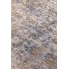 Tapis laine moderne ombré Bleu Orea détail
