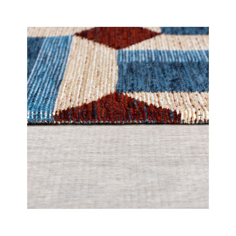 Tapis moderne Lennox Géométrique bordure