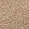Tapis d'extérieur en polypropylène beige Aruba