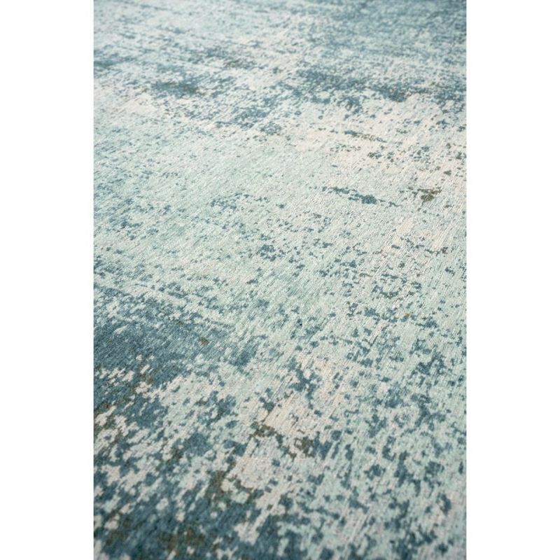 Tapis d'extérieur tissé plat en polyester Neptune texture