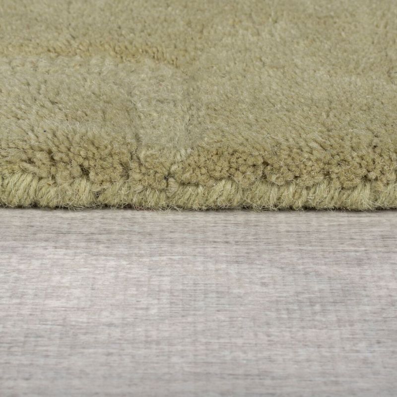 Tapis laine Mesmerize Vert epaisseur