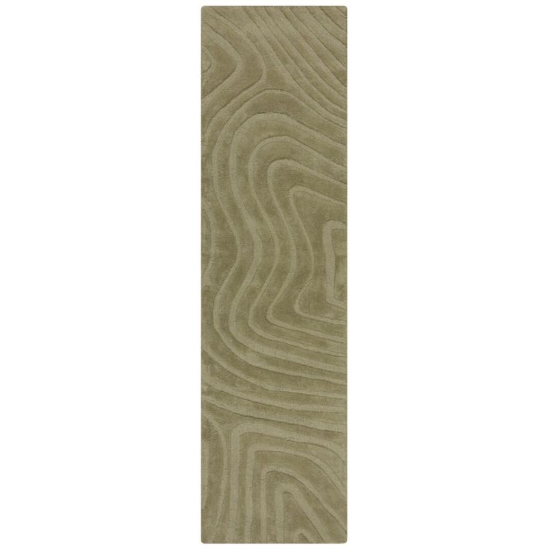 Tapis laine Mesmerize Vert runner