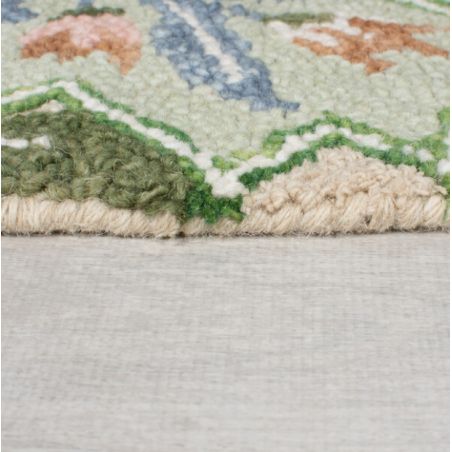 copy ofTapis de salon laine bleu multicolor Abstract Flow copy ofTapis de salon laine bleu multicolor Abstract Flow