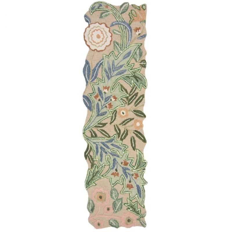 copy ofTapis laine vert Bryony Floral