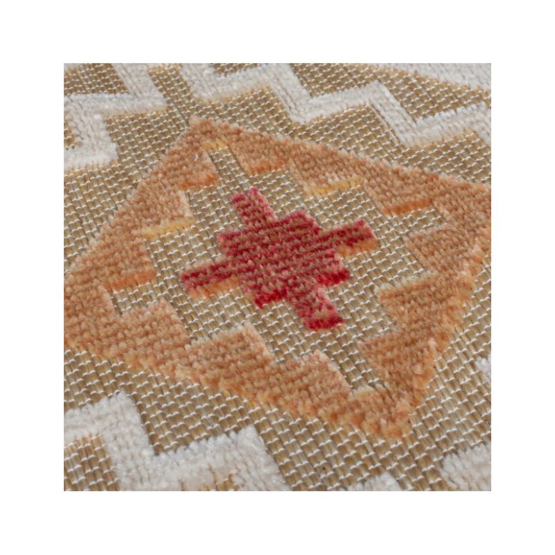 Tapis effet Jute Zion extérieur détail