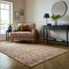 Tapis en jute patchwork Taylor ambiance