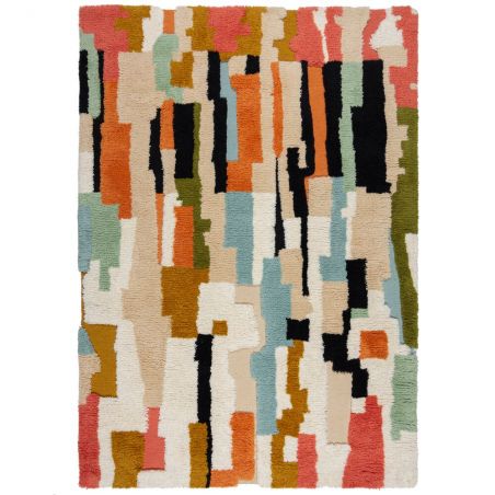 Tapis de salon laine multicolor Zagora Tapis de salon laine multicolor Zagora