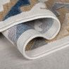 Tapis exterieur motifs bleus Zia