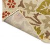 Tapis indoor/ outdoor en PET recyclé motif floral beige Moris&CO revetement