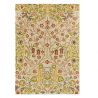 Tapis indoor/ outdoor en PET recyclé motif floral beige Moris&CO