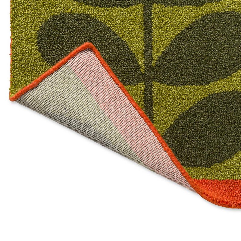 Tapis d'extérieur Vert Seagrass Solid Stem 