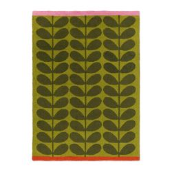 Tapis d'extérieur Vert Seagrass Solid Stem
