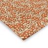 Tapis d'extérieur orange Truffle epaisseur