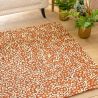 Tapis d'extérieur orange Truffle detail
