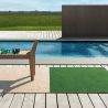 Tapis exterieur interieur en PET recyclé vert Deck Spring ambiance