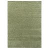 Tapis haut de gamme en laine motif floral vert