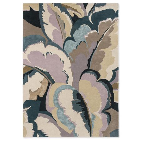 Tapis haut de gamme en laine et viscose Calathea pastel Harlequin Tapis haut de gamme en laine et viscose Calathea pastel Harlequin