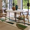 Tapis haut de gamme en laine Torillo vert Harlequin ambiance